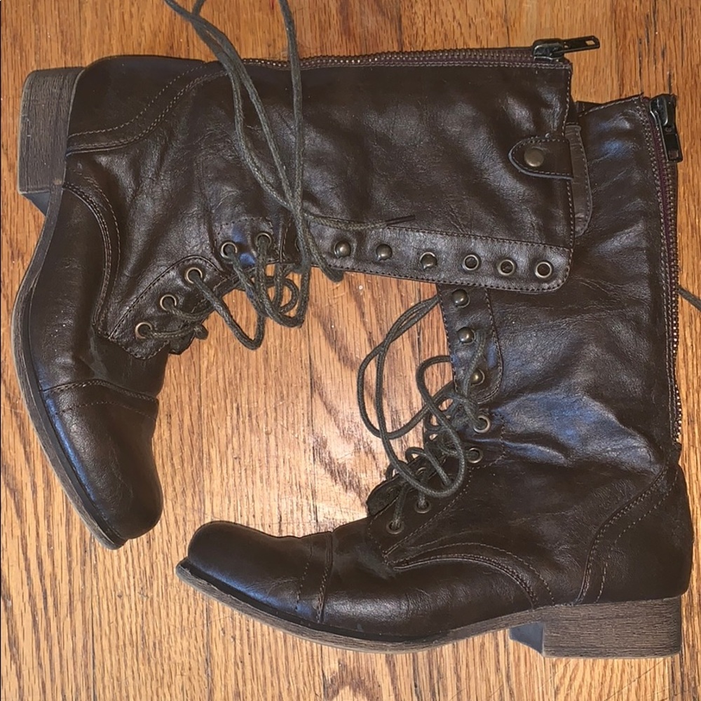 Madden Girl Combat Boots - Picture 1 of 1